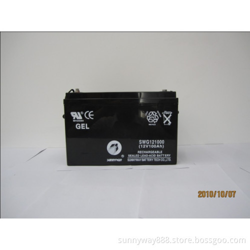 Sealed Lead-Acid Gel Battery 12V100ah